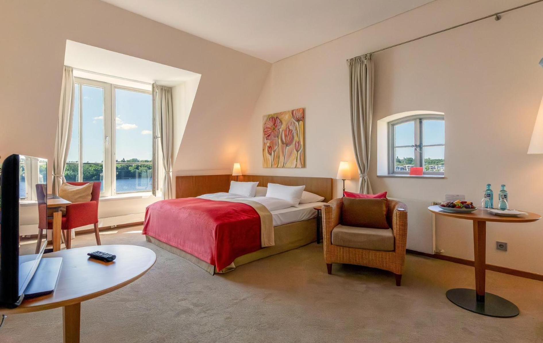 Hotel Speicher Am Ziegelsee Шверін Номер фото