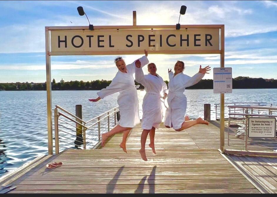 Hotel Speicher Am Ziegelsee Шверін Екстер'єр фото