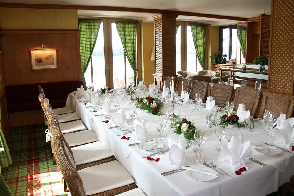 Hotel Speicher Am Ziegelsee Шверін Ресторан фото