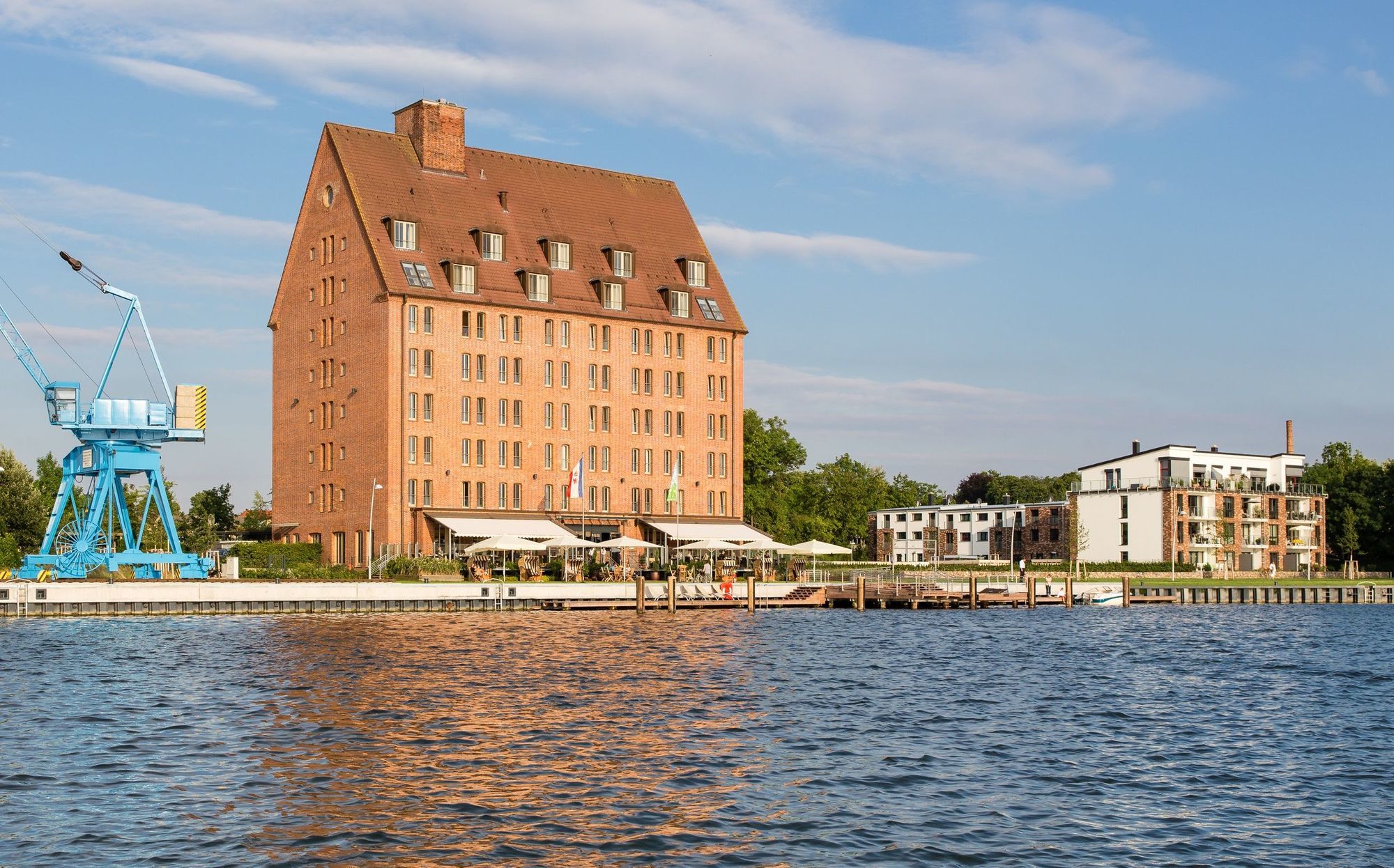 Hotel Speicher Am Ziegelsee Шверін Екстер'єр фото